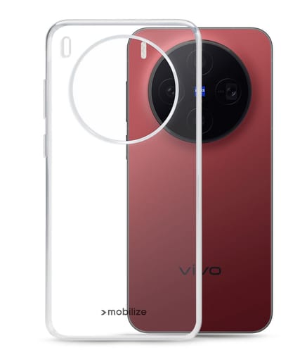 Mobilize Doorzichtig Hoesje geschikt voor Vivo X300 Telefoonhoesje Flexibel TPU | Mobilize Gelly Case Backcover | Doorzichtig Telefoonhoesje X300 | X300 Case | Back Cover - Transparant