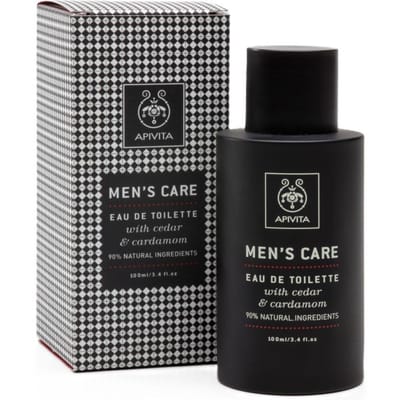 Apivita Men's Care Eau de Toilette with Cedar & Cardamom 100 Oplossing