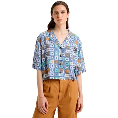 Dameshemd Quiksilver Tilebloom