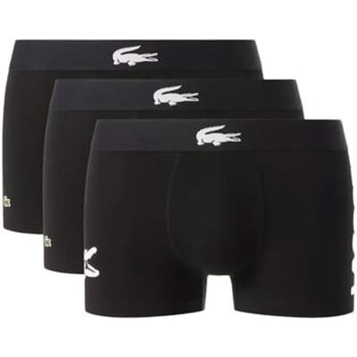 Lacoste 5h1291-00 Trunk Boxers 3 Eenheden Zwart S Man