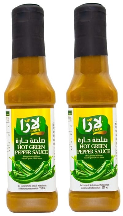 Lara Groene Scherpe Saus 2x260ML