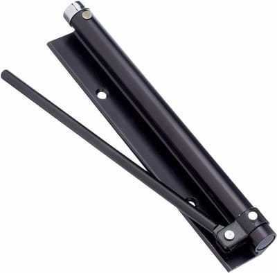Deursluiter - Automatische Deurcloser - Deuren Sluiten - Veerweerstand 250.000 cycli - Tot 40 kg - Zwart