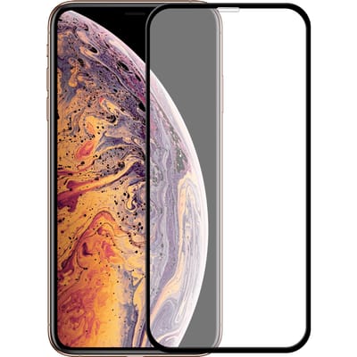 iPhone XS Max screenprotector gehard glas Edge to Edge