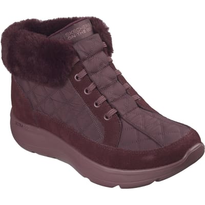 Skechers Slip-Ins: On-The-GO Encore - Elisa, Vrouwen, Rood, Laarsjes, maat: 36
