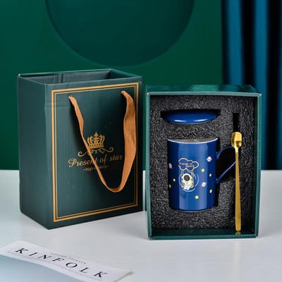 Eenvoudige Cadeau Kop Keramische Kop Mok Koffiekop Bruiloft Bruidsmeisje Hand-geven Bone China 250ML