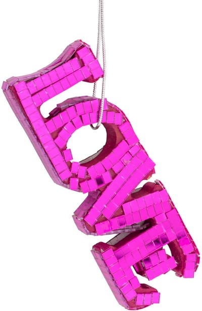 kersthangerDiscobal / Disco LOVE Fuchsia - Zomer - Cool - Kerst ornament - Beeld - Kerst - Kerstmis - Kerstmis - December - Winter - Decoratie - Deco - Decoratief - Sfeer - Interieur - Wonen - Woonaccessoires - Woonaccessoire - Inrichting - Living
