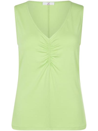 Top opneemdetails Van Emilia Lay groen