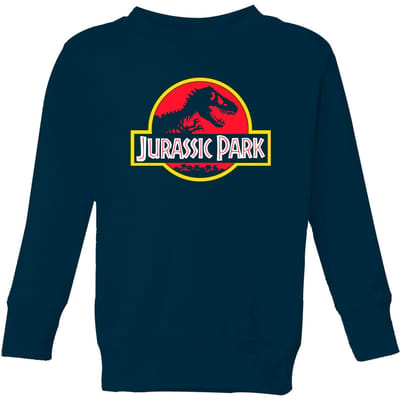 Jurassic Park Logo Kids' Sweatshirt - Navy - 98/104 (3-4 jaar)