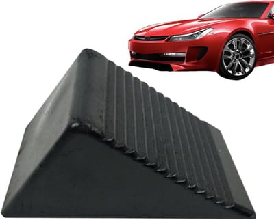 Wielkegels - Stabilisatieblokken - Voertuig Stabiliseren - Verbeterde Antislip - 16.99 x 11 x 11 cm - Zwart