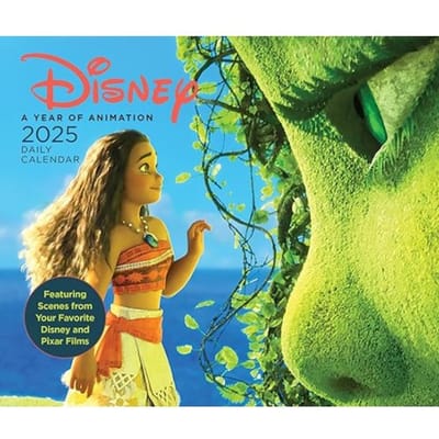 Disney A Year Of Animation 2025 Daily Calendar - Chronicle Books