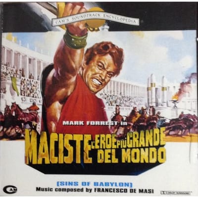 CD MACISTE DE GROOTSTE HELD VAN - Score CSE111 CAM 1993 Italië Soundtracks & Musicals Gebruikt brown