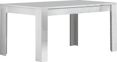 Modena tafel 190 x 90 in witte hoogglanslak