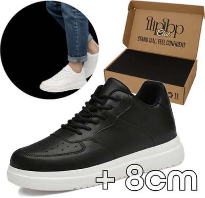 Verhogende Sneakers | +8 cm langer | 41 | Liftschoenen | Langer worden | Hoge casual schoenen | Verhoogde onzichtbare zolen