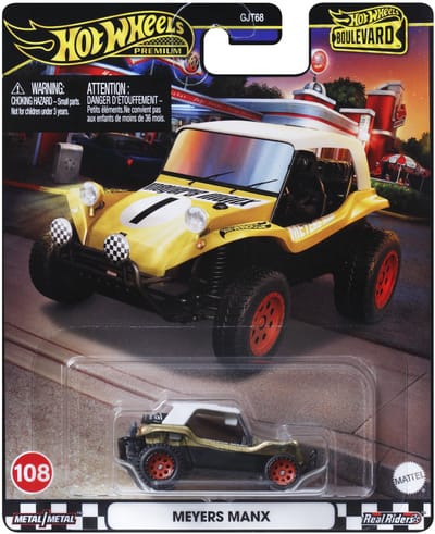 Hot Wheels Boulevard HRT57 Meyers Manx speelgoedvoertuig