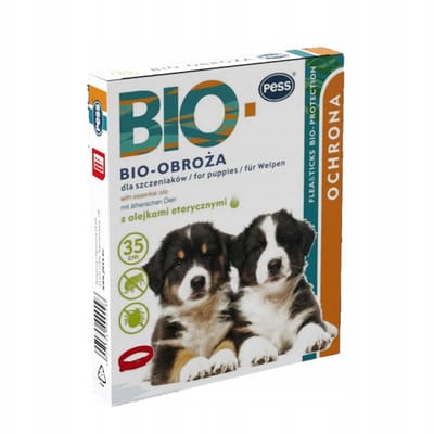 Tatrapet - Halsband voor puppy's - 35cm - Rood - Natuurlijk - Bescherming
