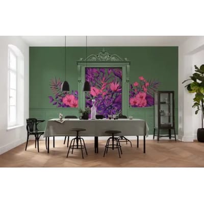 Fotobehang - Duke Dude Green 400x250cm - Vliesbehang