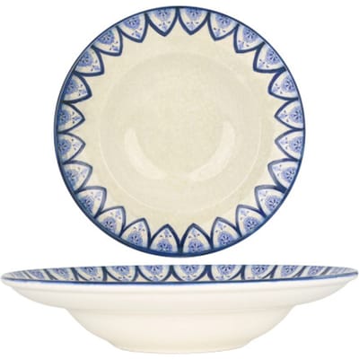 Bonna Pastabord - Esnaf - Porselein - 27 cm (400cc) - set van 2
