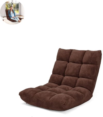 Fauteuil - Relaxzetel - Relaxstoel - Relaxfauteuil - Stoel - Voor één Persoon - Bruin