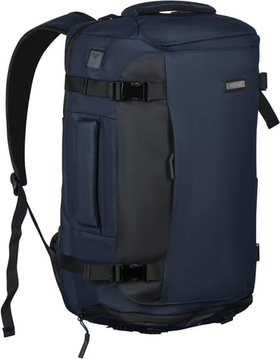 Voyare Horizon Rugzak – Cabine formaat KLM 50x30x20cm – Reistas & Weekendtas – Handbagage – Laptopvak & USB-aansluiting – Waterdicht – Dames en Heren – Marineblauw