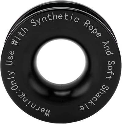 Snatch Ring voor Winch, Herstelring met 41000lbs Breeksterkte voor Zachte Shackles en Touwen