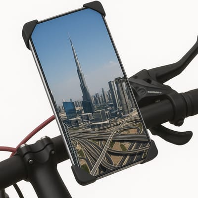 Telefoonhouder Fiets - 360 Graden Rotatie - Gsm Houder Fiets - Accessoires - Fiets Telefoonhouder - Fietshouder - Ook voor scooter & motor