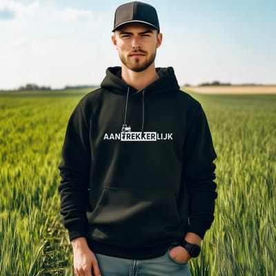 AGRIFANS® Aantrekkerlijk - Heren Hoodie - S