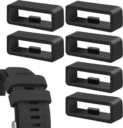 Kleurige Siliconen Horlogebandjes Set van 6 - Vervangende Armbanden 20mm en 22mm voor Unisex Gebruik met Veilige Sluiting en Comfortabele Pasvorm