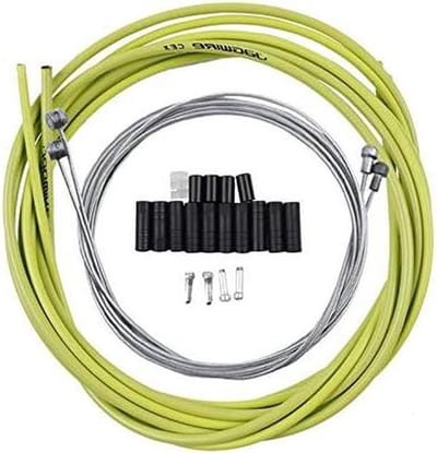 Fiets remkabel set - Universele kabels - Fiets onderhoud - Gladde oppervlakte - 2 meter kabel - Groen