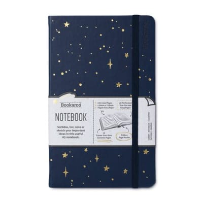 Bookaroo A5 Notebook - Moon & Stars