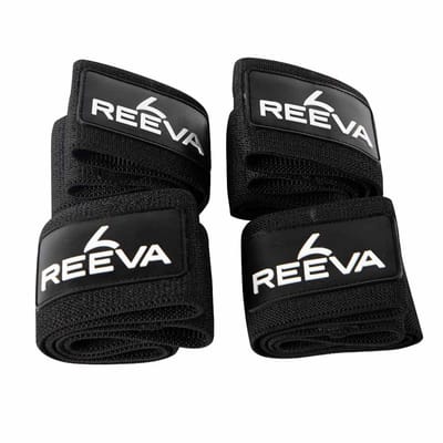 Reeva resistance band - weerstandsbanden - set van 4 banden met verschillen weerstanden - zwart