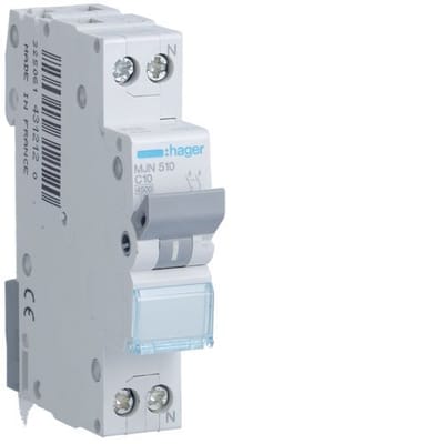 Hager MJN Stroomonderbreker - MJN510 - E2ZS6