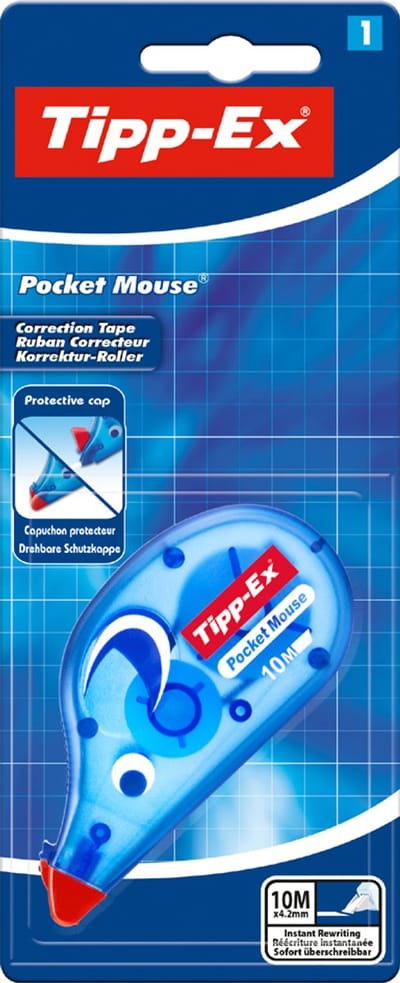 Tipp-Ex correctieroller ´Pocket Mouse´, blister