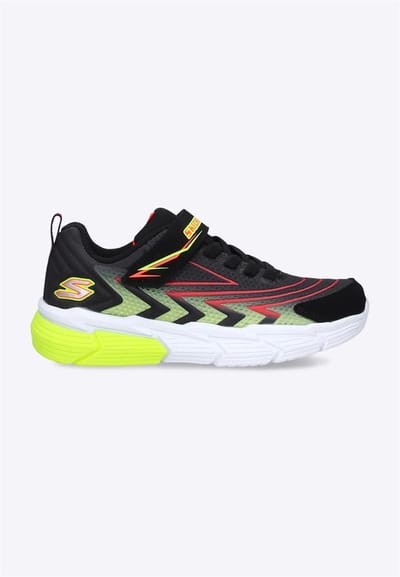 SKECHERS VECTOR-MATRIX VOLTONIK Skechers Kids Unisex Sneakers met Lichtgewicht Demping en Ademend Bovenwerk – Zwart (403852L-BKMT)