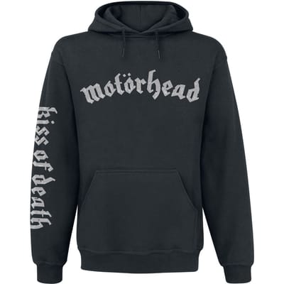 Motörhead Trui met capuchon - Kiss Of Death Bullet Circle V2 - S tot M - voor Mannen - zwart