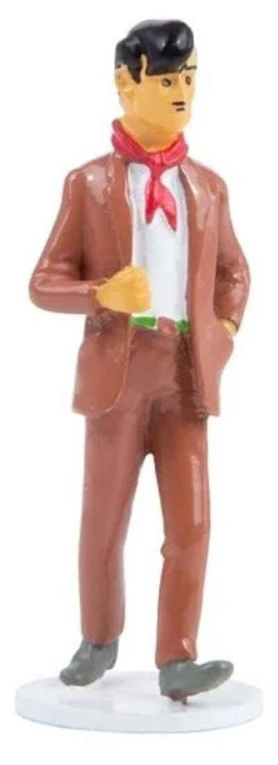 Mateo Kuifje verzamelfiguur - Tintinimaginatio - Metaal - Nr. 46543 - 6,5 cm