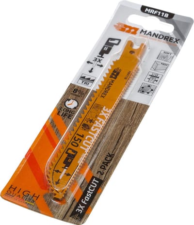 *MANDREX RECIPROZ.BLAD HIGH SP.150MM(2)