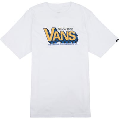 Vans Boys Checker Drop Ss White Größe: XL | T-Shirts Outlet | Unisex | Weiß