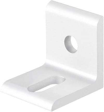 Dailygoody - Binnen Hoek Brace - Aluminium Hoekbeugel - Duurzaam en Stevig - Zwart - 3030 Serie - Geschikt voor 3D-printers en Robotica-projecten - 8