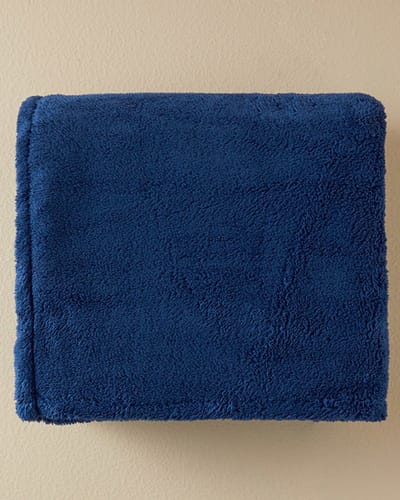 English Home Plaid - Woon Deken - Fleece- Superzacht - 120x170 cm - Donderblauw