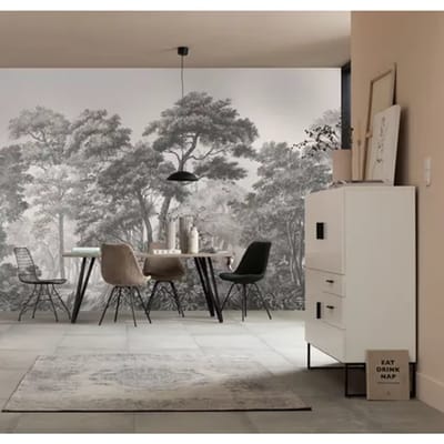 Komar Fotobehang Reiziger - Grijs - 2,50m X 350cm