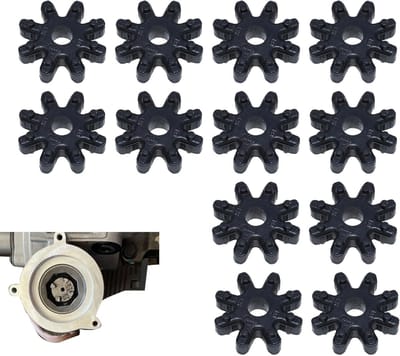 12 Stuks Flexibele Stuurkolom Koppeling voor Hyundai en Kia, Vervanging voor Stuurkolom Koppeling, Vermindering van Trillingen, Duurzaam Materiaal, Betere Stuurprestaties