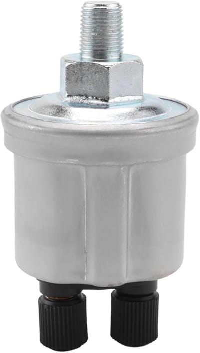 Oliedruksensor - Luchtmassameter - Motor Diagnostiek - Universele Toepassing - 0 tot 10 bar - Zilver