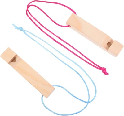 Muzikaal Speelgoed - Mini Fluitjes - Muziek Educatie - DIY Schilderen - 10 cm - Gemengde Kleur