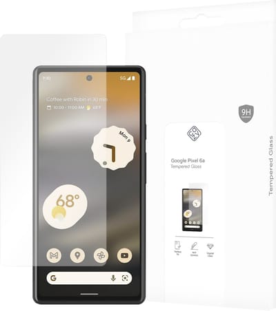 Cazy screenprotector geschikt voor Google Pixel 6a - Screenprotector Gehard Glas