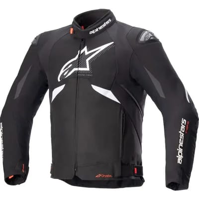 Alpinestars T-GP R V3 Drystar Jas Zwart Wit - Jas