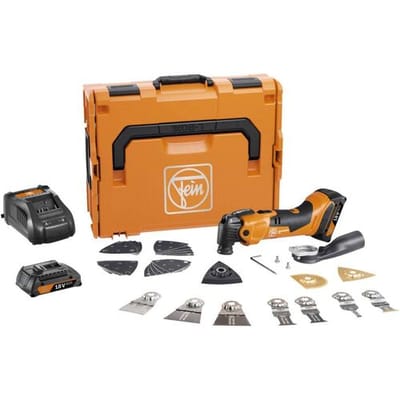 Fein Multimaster AMM 500 Plus 71293864000 Multifunctioneel accugereedschap Incl. accu, Incl. 2 accus, Incl. lader, Incl. accessoires, Incl. koffer