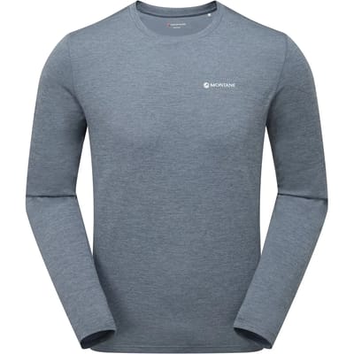 Montane Dart T-shirt Met Lange Mouwen Blauw XL Man