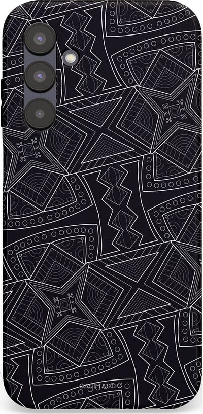 Casetastic Hoesje Geschikt voor Samsung A25 - Stijlvolle Beschermende Duo-layer Case - Afrikaanse kunst