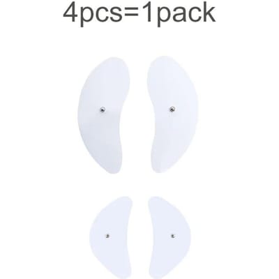 4/16 STUKS Elektrode Pads Gel Voor Tens Acupunctuur Fysiotherapie Machine Afslanken Puls Ems Spierstimulator Massager verzorging Sticker white