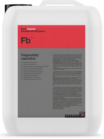 Koch Chemie Felgenblitz Säurefrei 5 liter - Zuurvrije Velgenreiniger